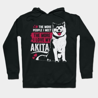 Akita Inu Dog Lover Gift Hoodie